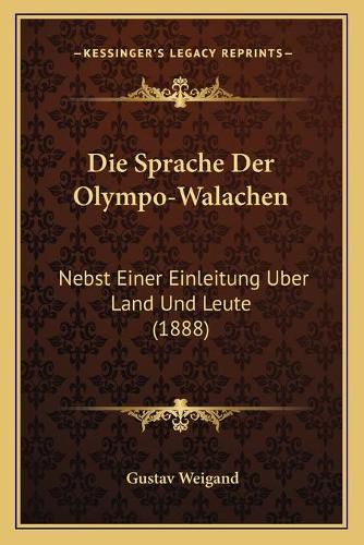 Die Sprache Der Olympo-Walachen