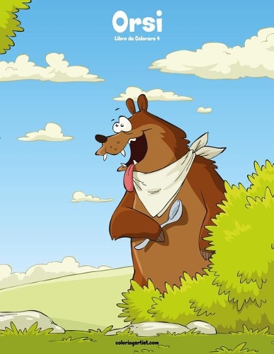 Orsi Libro da Colorare 4: (4 Orsi)