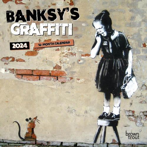 Banksy's Graffiti 2024 Mini 7x7