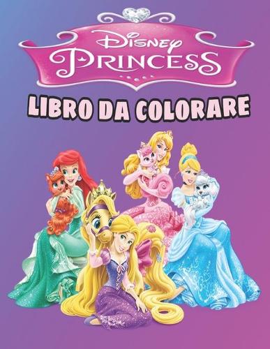 Disney Princess Libro Da Colorare