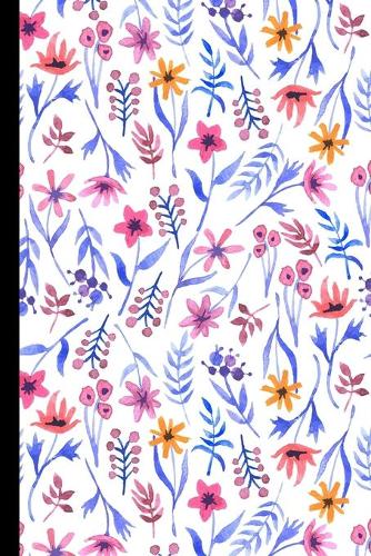 Watercolor Flower Notebook