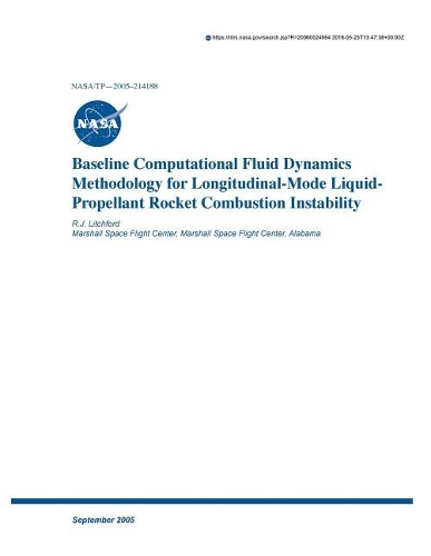 Baseline Computational Fluid Dynamics Methodology for Longitudinal-Mode Liquid-Propellant Rocket Combustion Instability