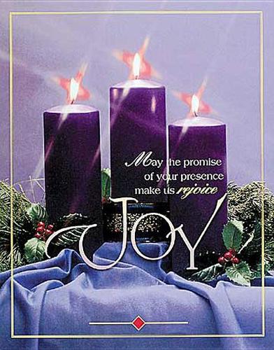 Advent 2001/3rd Sunday-Purple Bulletin, Large Size (Package of 50): (Advent Bulletins Purple)