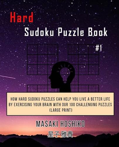 Hard Sudoku Puzzle Book #1