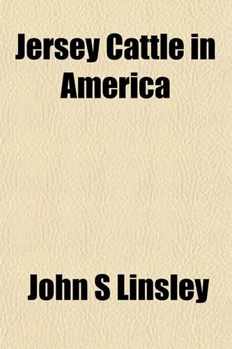 Jersey Cattle in America