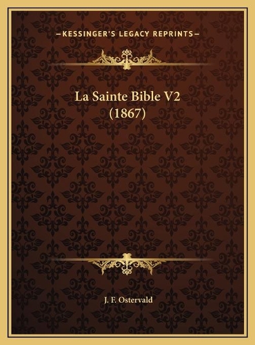 La Sainte Bible V2 (1867)