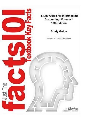 Intermediate Accounting, Volume II