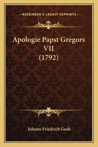 Apologie Papst Gregors VII (1792)