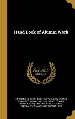 Hand Book of Alumni Work