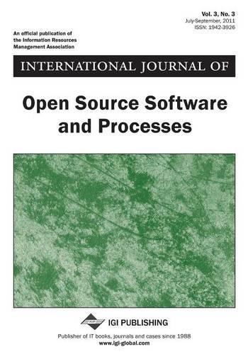 International Journal of Open Source Software and Processes, Vol 3 ISS 3