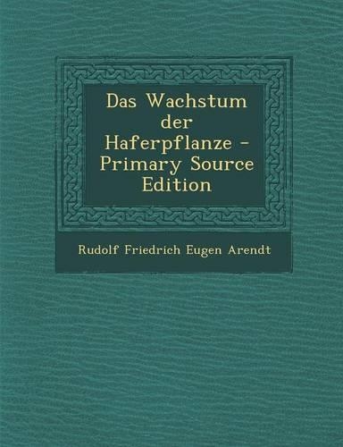 Das Wachstum Der Haferpflanze