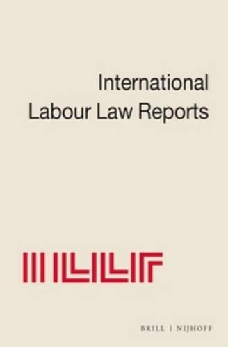 International Labour Law Reports, Volume 5