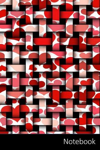 Notebook: Amor, Corazón, Fondo, Textura Cuaderno / Diario / Libro de escritura / Notas - 6 x 9 pulgadas (15.24 x 22.86 cm), 150 páginas, superficie brillante.