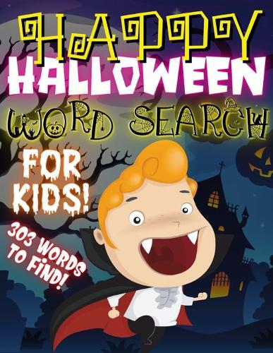Happy Halloween Word Search For Kids!