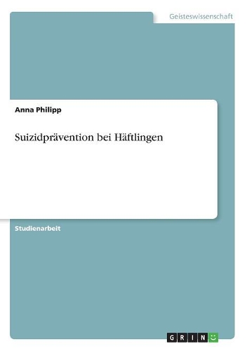 Suizidprävention bei Häftlingen