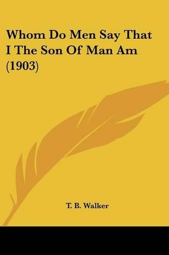 Whom Do Men Say That I The Son Of Man Am (1903)