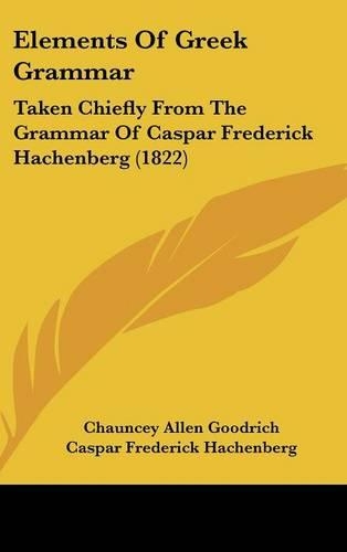 Elements of Greek Grammar