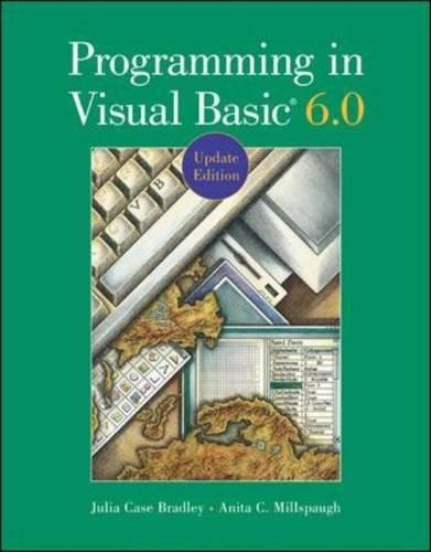 Programming in Visual Basic 6.0