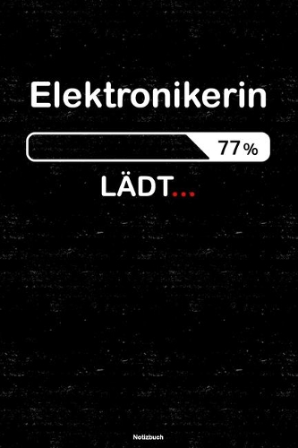 Elektronikerin Lädt... Notizbuch