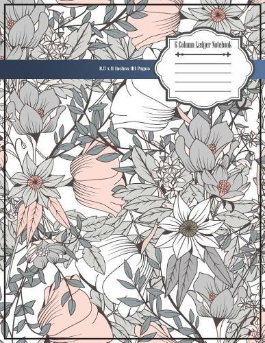 6 Column Ledger Notebook: Accounting Ledger Notebook Record Keeping Book Financial Ledgers Paper 8.5 x 11 Inches 110 Pages(3 Note Book Ledger)