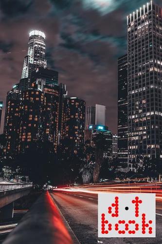 The Dot Book - A Dot Grid Notebook for Graphic Designers - Los Angeles Cover