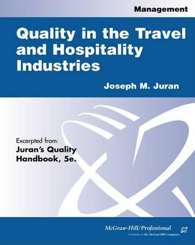 Quality in the Travel and Hospitality Industries
