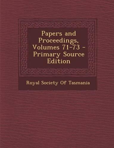 Papers and Proceedings, Volumes 71-73