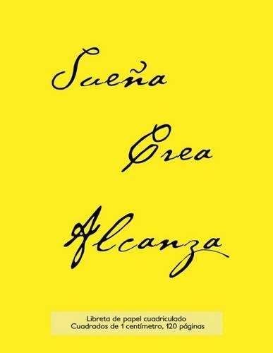 Libreta de papel cuadriculado, cuadrados de 1 centémetro, 120 páginas: Libreta 21,59 x 27,94 cm, perfecta para la asignatura de matemáticas en la escuela, con cubierta en amarillo, papel cuadriculado con cuadrados de 1 