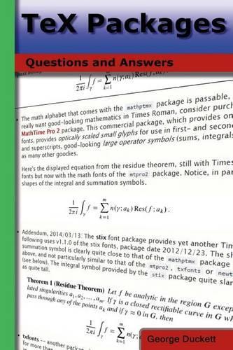 Tex Packages: Questions and Answers