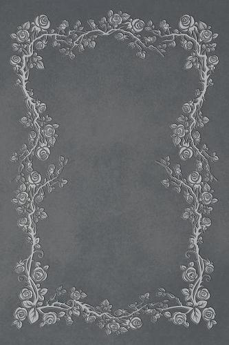 Slate Grey 101 - Blank Notebook With Color Me Too! Rose Vines - 6x9: 101 Pages, 6 x 9 Journal, Soft Cover(1 Color Me Too! Series - Slate Grey)