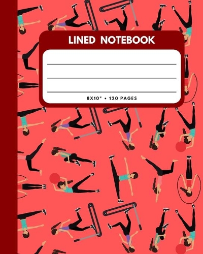 Lined Notebook: Exercise Health Training Cover 8x10" 120 Pages Wide Ruled Paper, Inspirational Journal & Doodle Diary, School Book Supplies(7 Lined Notebook)