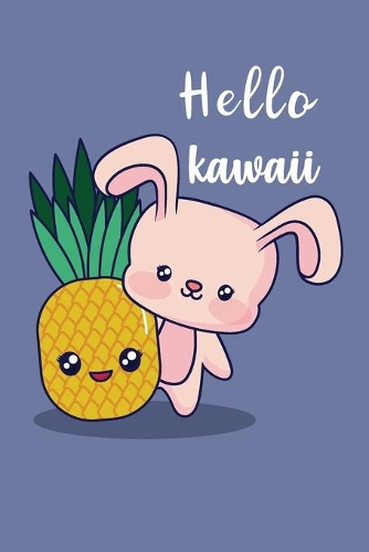 Pineapple and Dog Lover Notebook Hello Hawaii: Inspirational Notebook - Motivational Quote Notebook - Funny Anniversary - Bridesmaids - Best Friends - Best Gift - 109 Pages - Blank - Size 6 x 9 i(3 Composition Notebook)