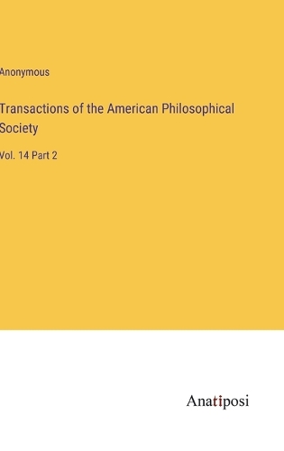 Transactions of the American Philosophical Society