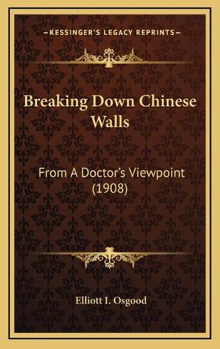 Breaking Down Chinese Walls