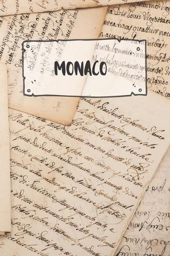 Monaco: Liniertes Reisetagebuch Notizbuch oder Reise Notizheft liniert - Reisen Journal für Männer und Frauen mit Linien