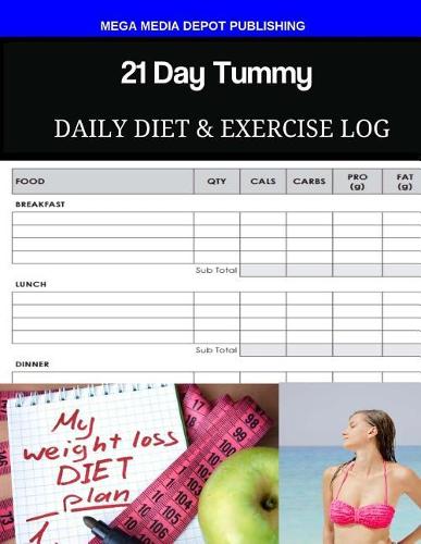 21 Day Tummy Daily Diet & Exercise Log