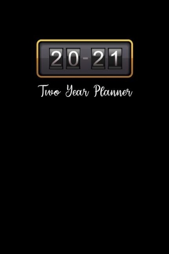 2020-2021 Two Year Planner: 24 Months Agenda - 2 Year Pocket Planner - 24 Month Calendar with Federal Holidays - Monthly Planner + Calendar Views - Business Planning Notebook -