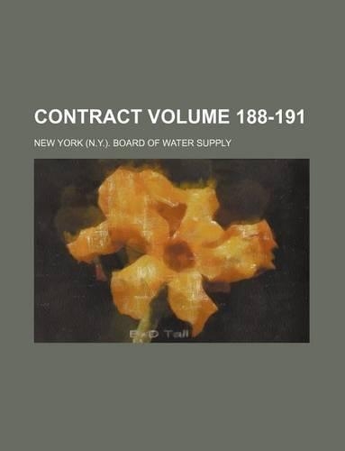 Contract Volume 188-191