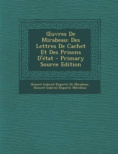 Uvres de Mirabeau