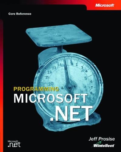 Programming Microsoft .NET