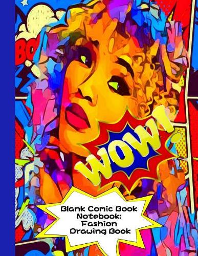 Blank Comic Book Notebook