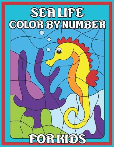Sea Life Color By Number For Kids