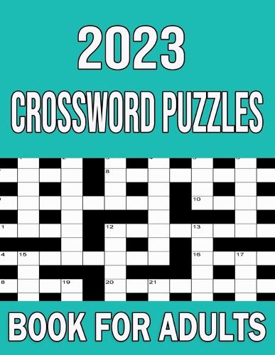 2023 Crossword Puzzles Book For Adults