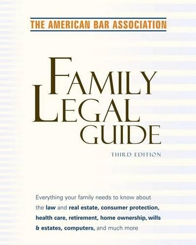 American Bar Association Family Legal Guide