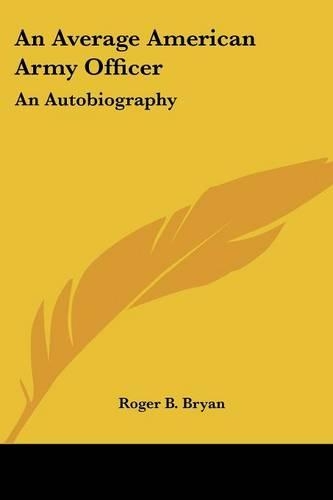 An Average American Army Officer