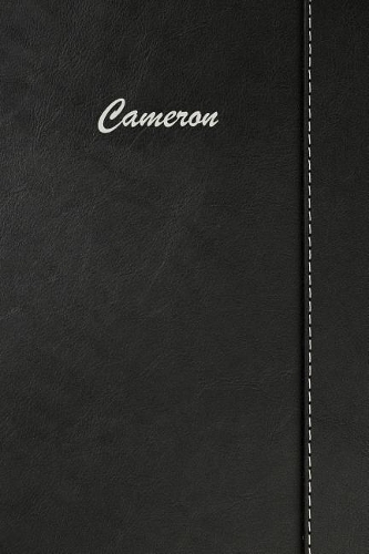Cameron: Personalized Comprehensive Garden Notebook with Garden Record Diary, Garden Plan Worksheet, Monthly or Seasonal Planting Planner, Expenses, Chore Li