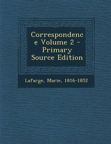 Correspondence Volume 2