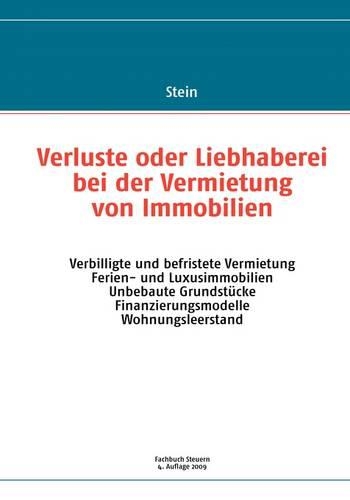 Verluste Oder Liebhaberei Bei Der Vermietung Von Immobilien