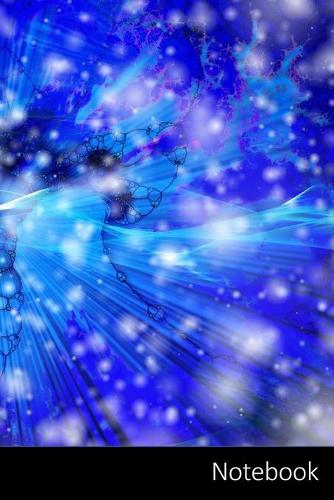 Notebook: Fondo, Extracto, Navidad, Bokeh Cuaderno / Diario / Libro de escritura / Notas - 6 x 9 pulgadas (15.24 x 22.86 cm), 150 páginas, superficie brillant