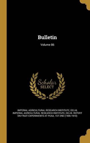 Bulletin; Volume 86